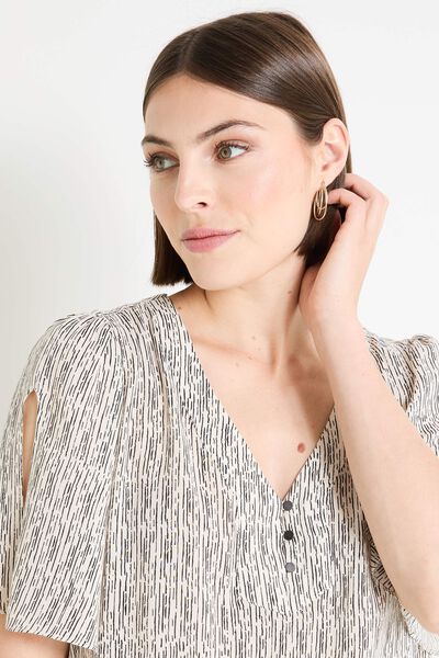 Blouse imprimée femme