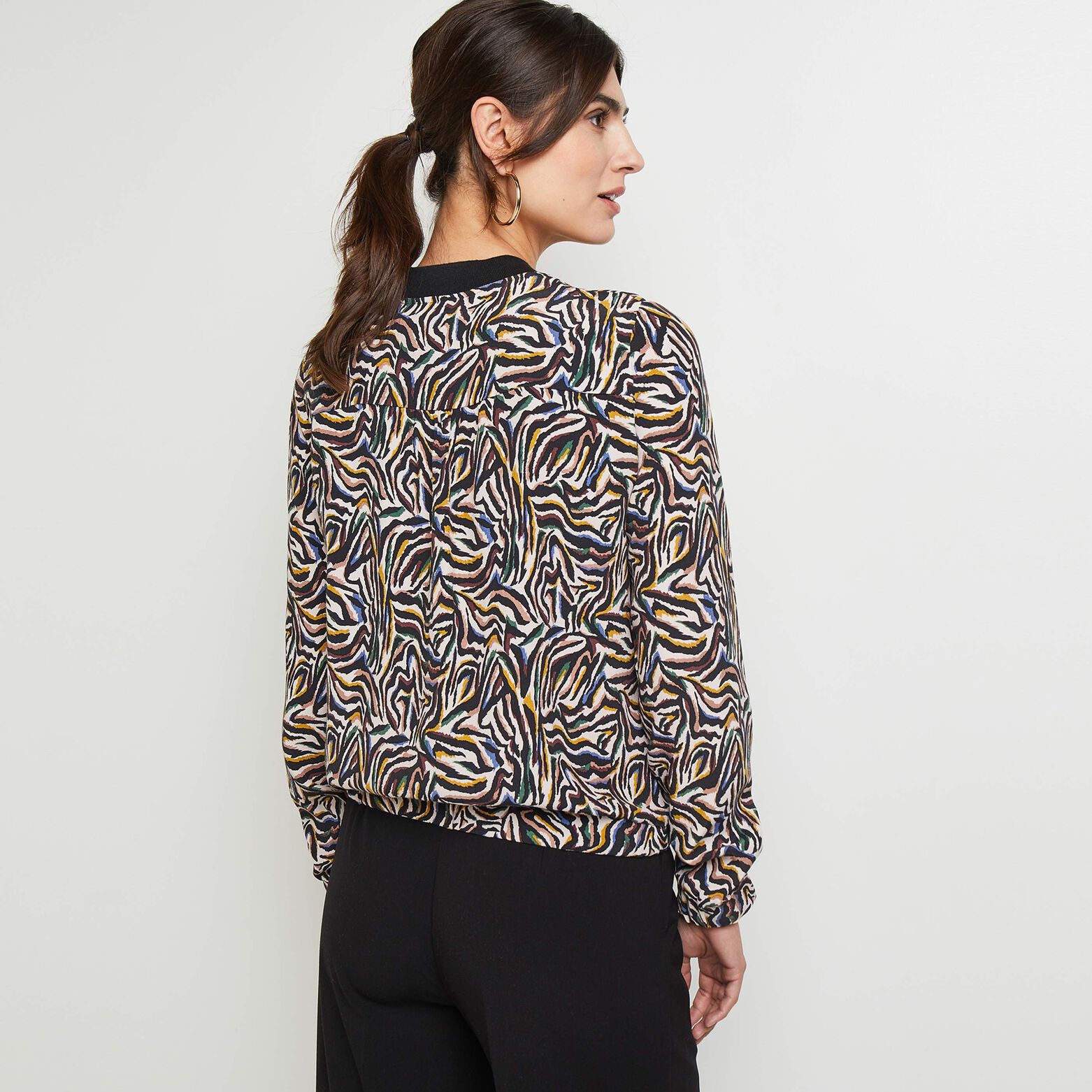 Veste imprimée femme