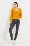 Pull maille ajourée femme