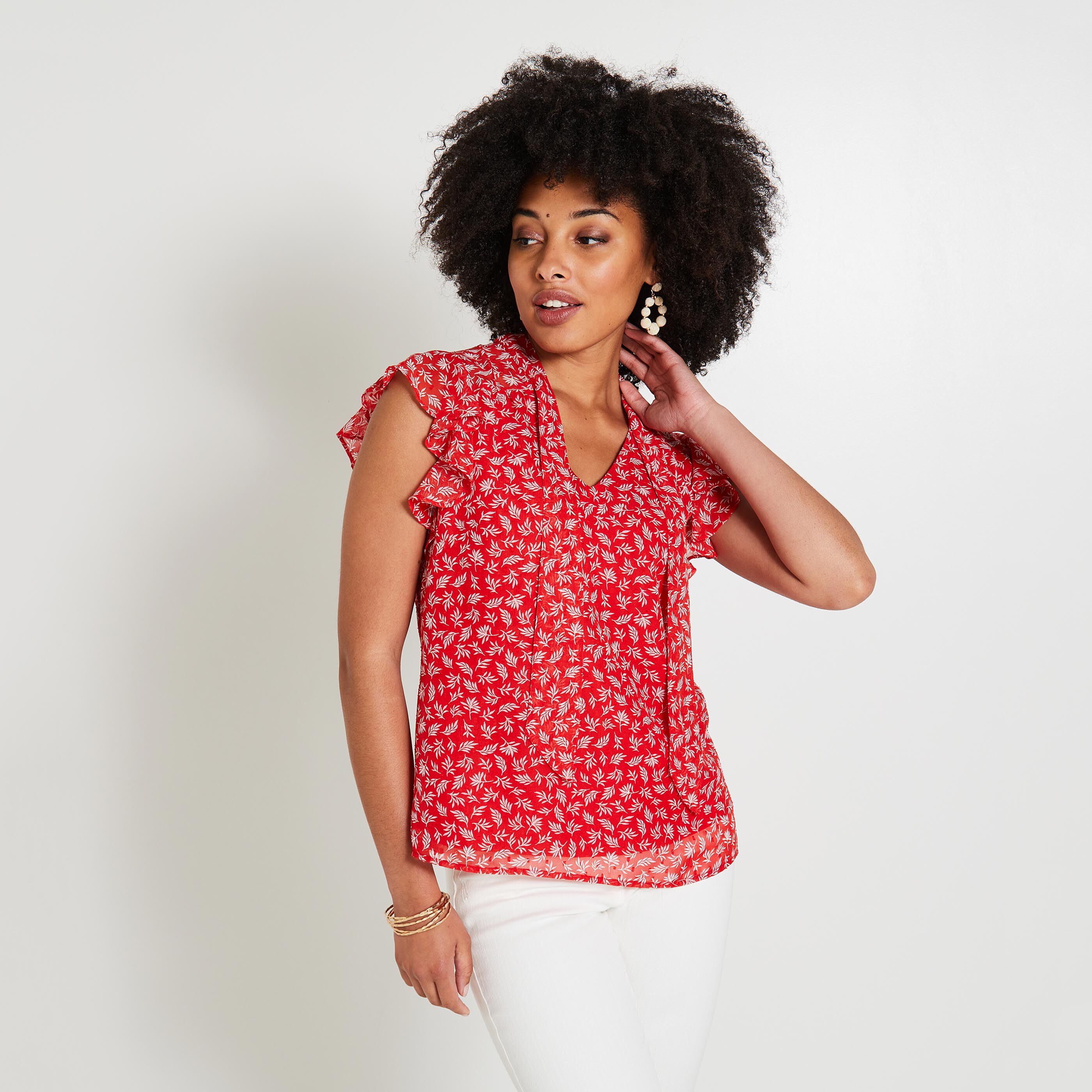 Blouse imprimee femme IMPRIME Graindemalice