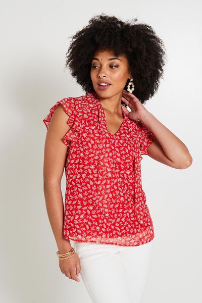 Blouse imprimée femme