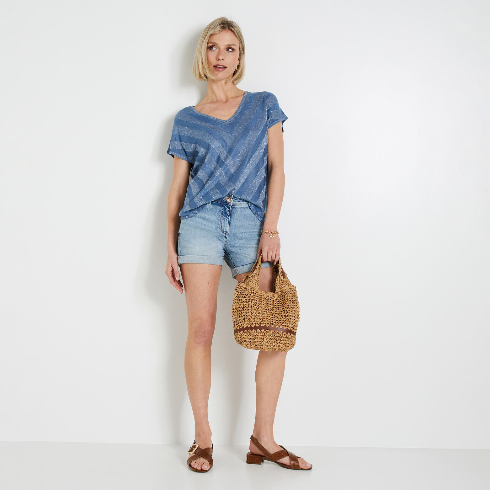Pull fin femme