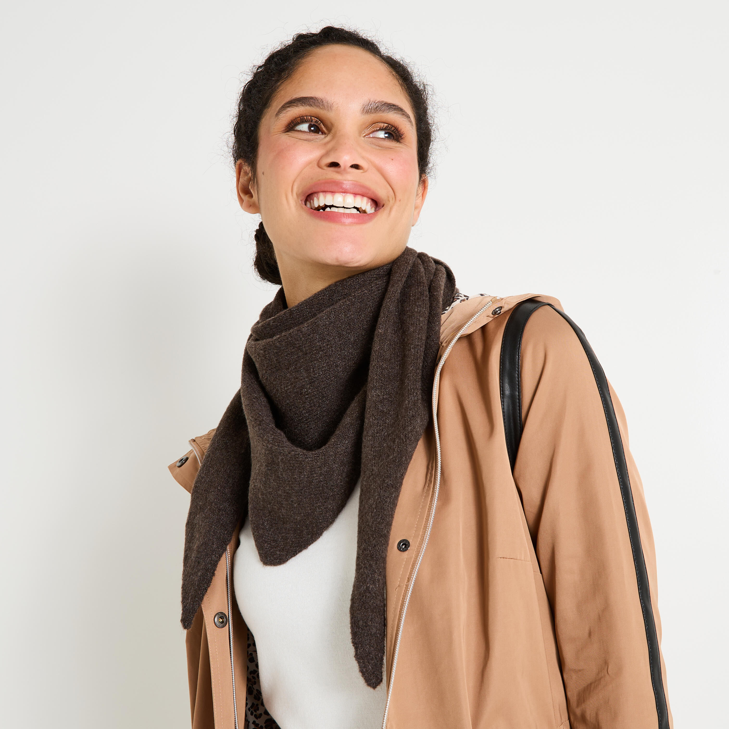 &Eacute;charpe forme triangle femme