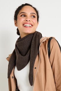 Écharpe forme triangle femme