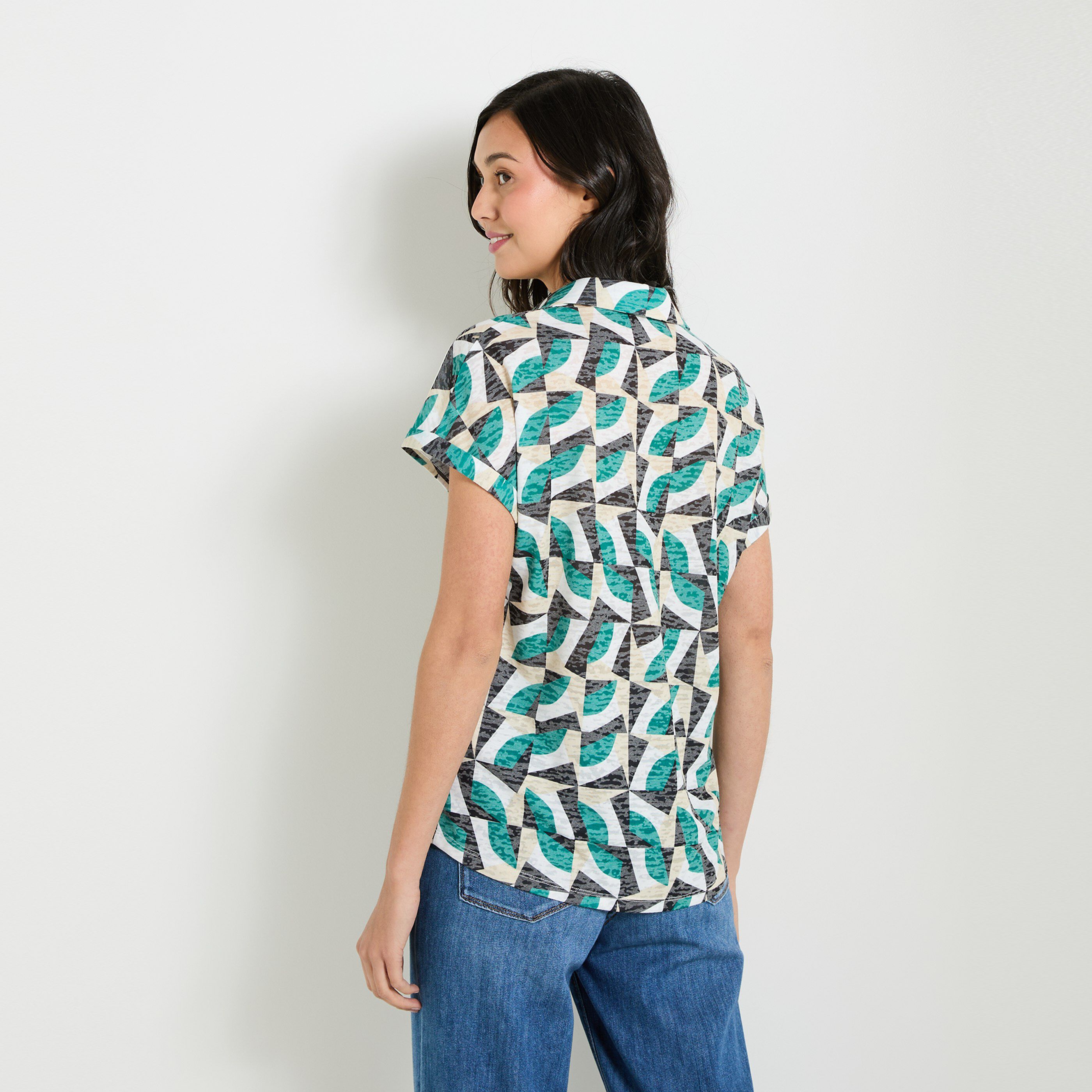 Tshirt imprim&eacute; femme