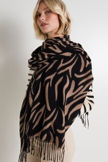 Écharpe imprimée femme