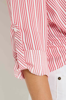 Chemise rayée fluide femme