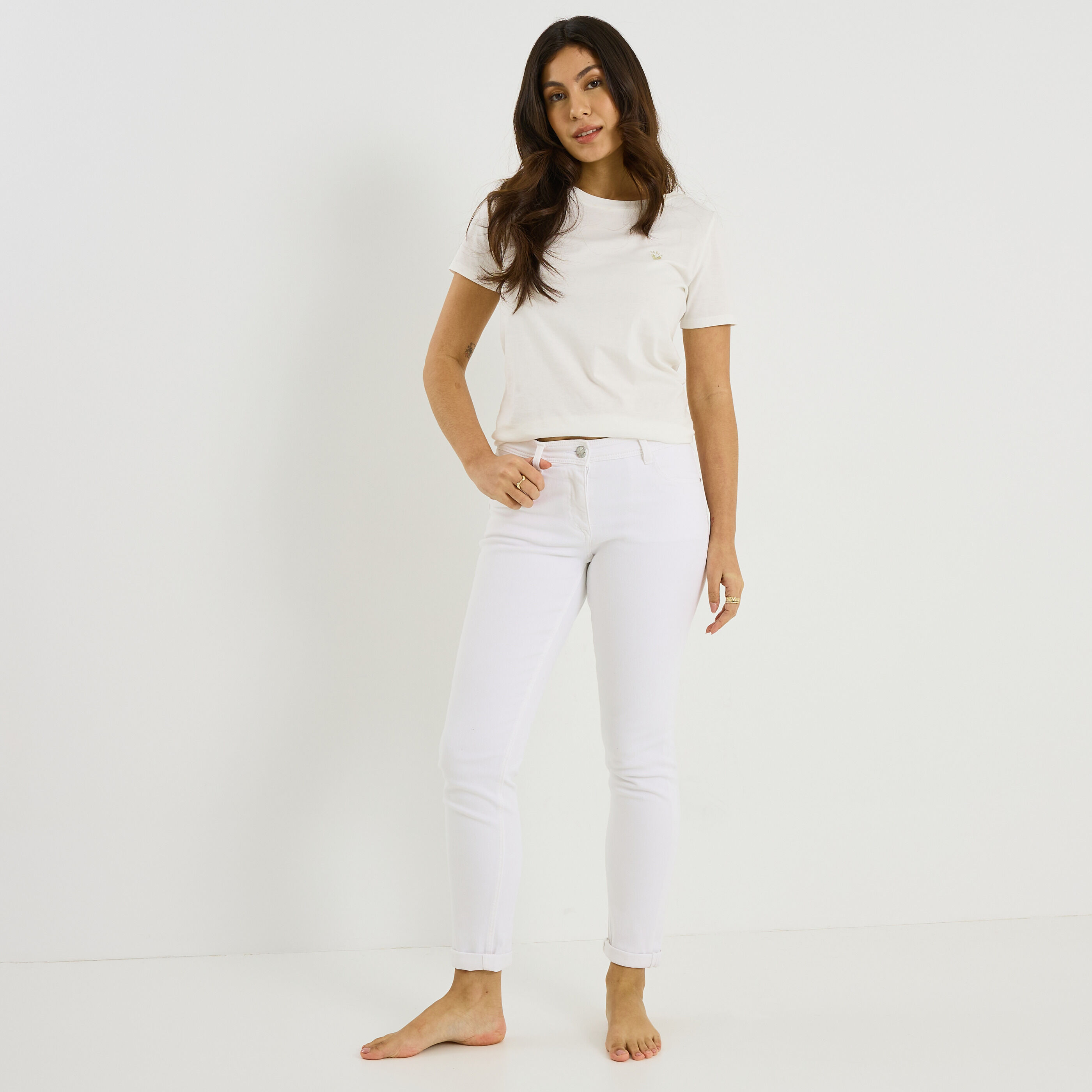 Jean slim raccourci TOKYO R01 femme