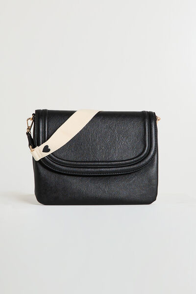 Sac zippé à rabat femme
