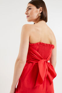 Combinaison bustier femme
