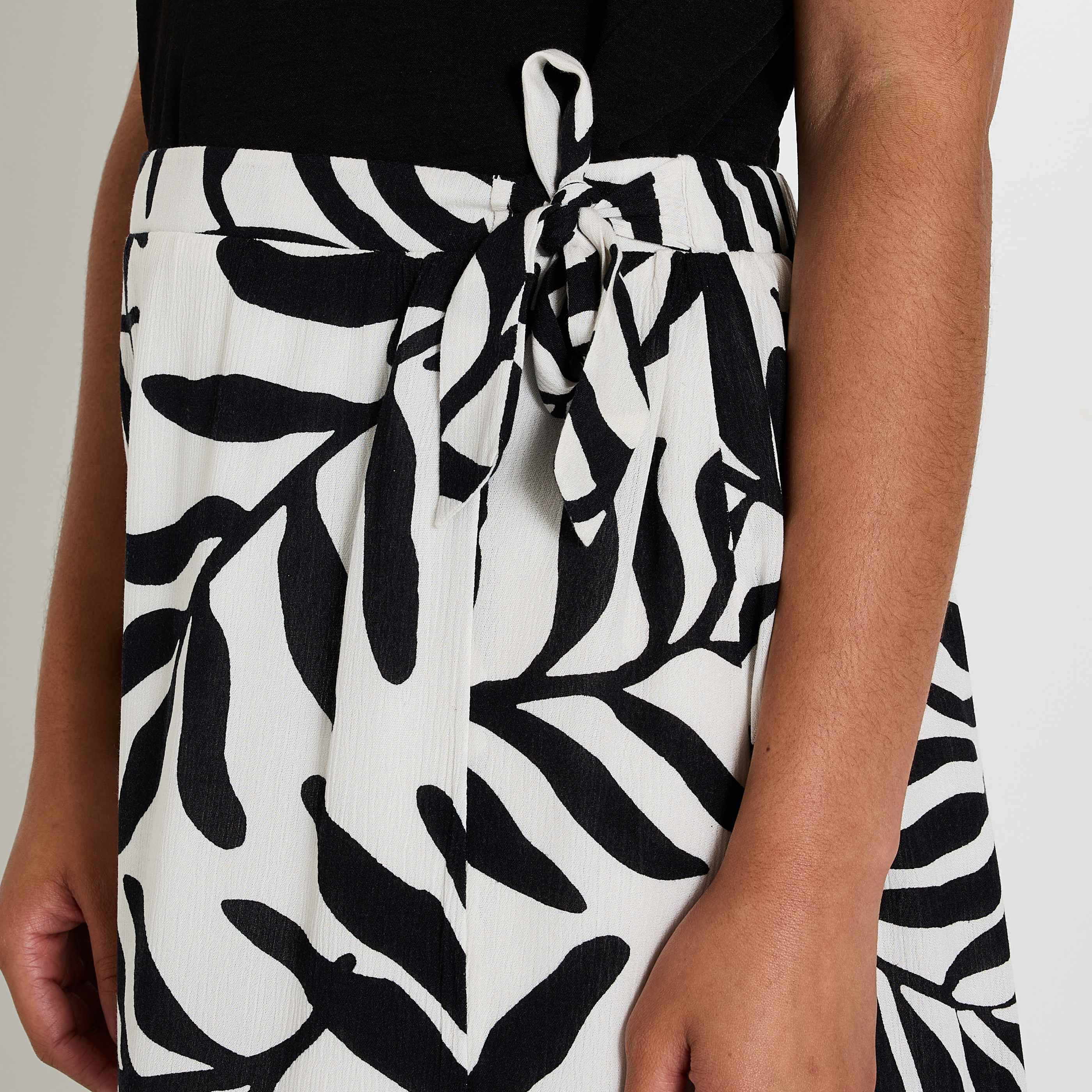 Jupe imprim&eacute;e femme