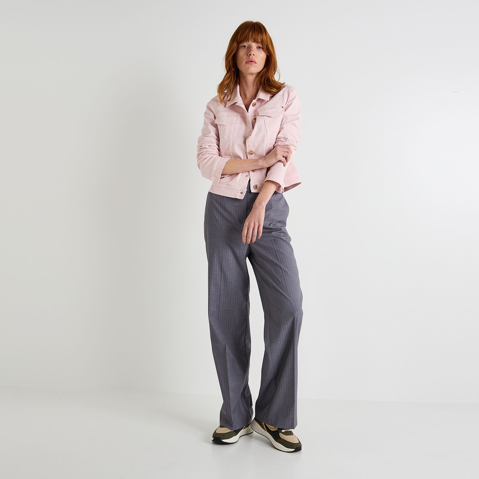 Veste en jean femme