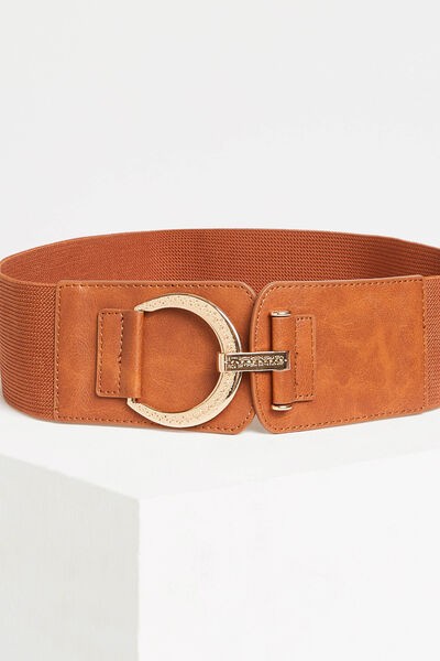 Ceinture large élastique femme