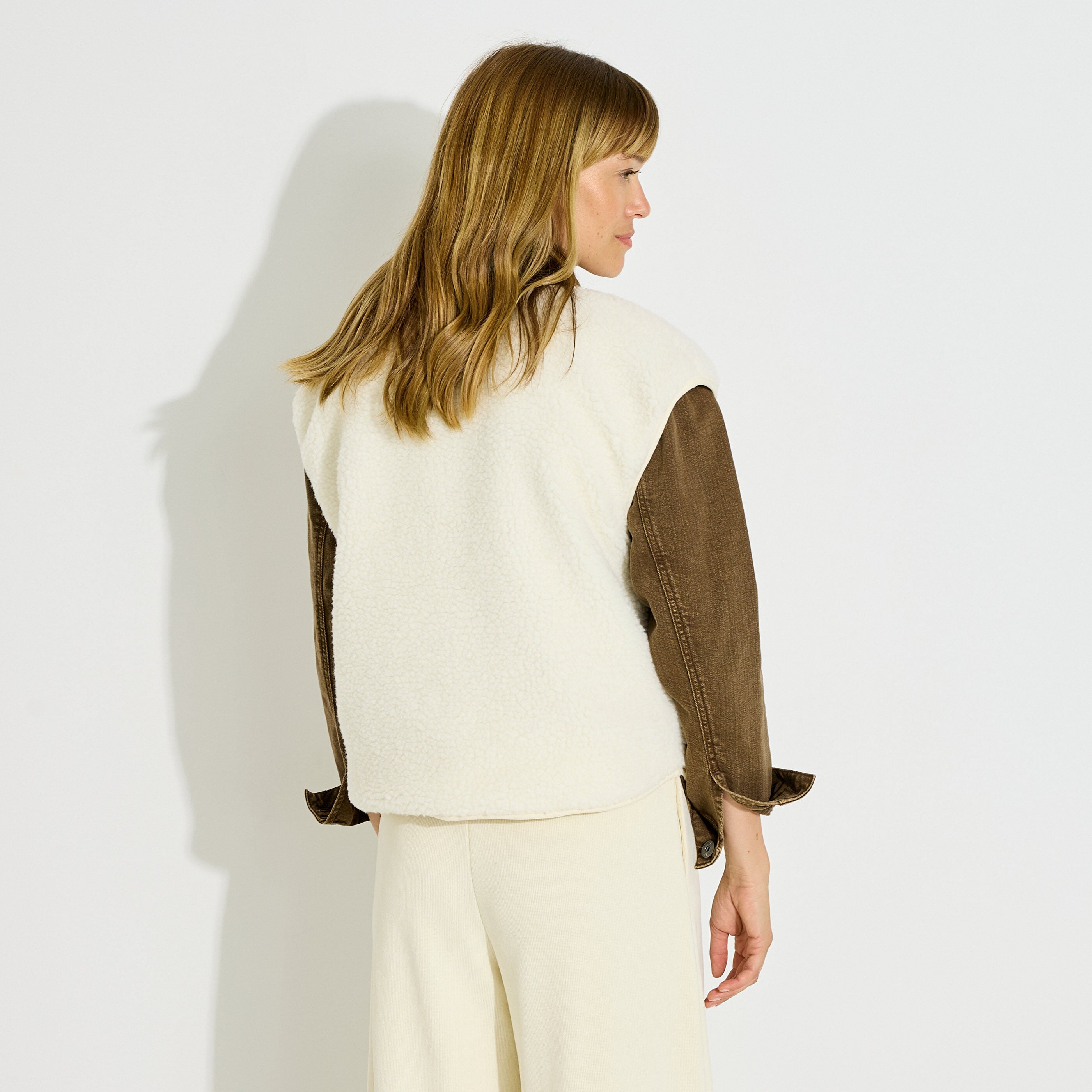 Gilet sans manches femme