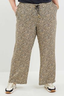 Pantalon fluide imprimé femme