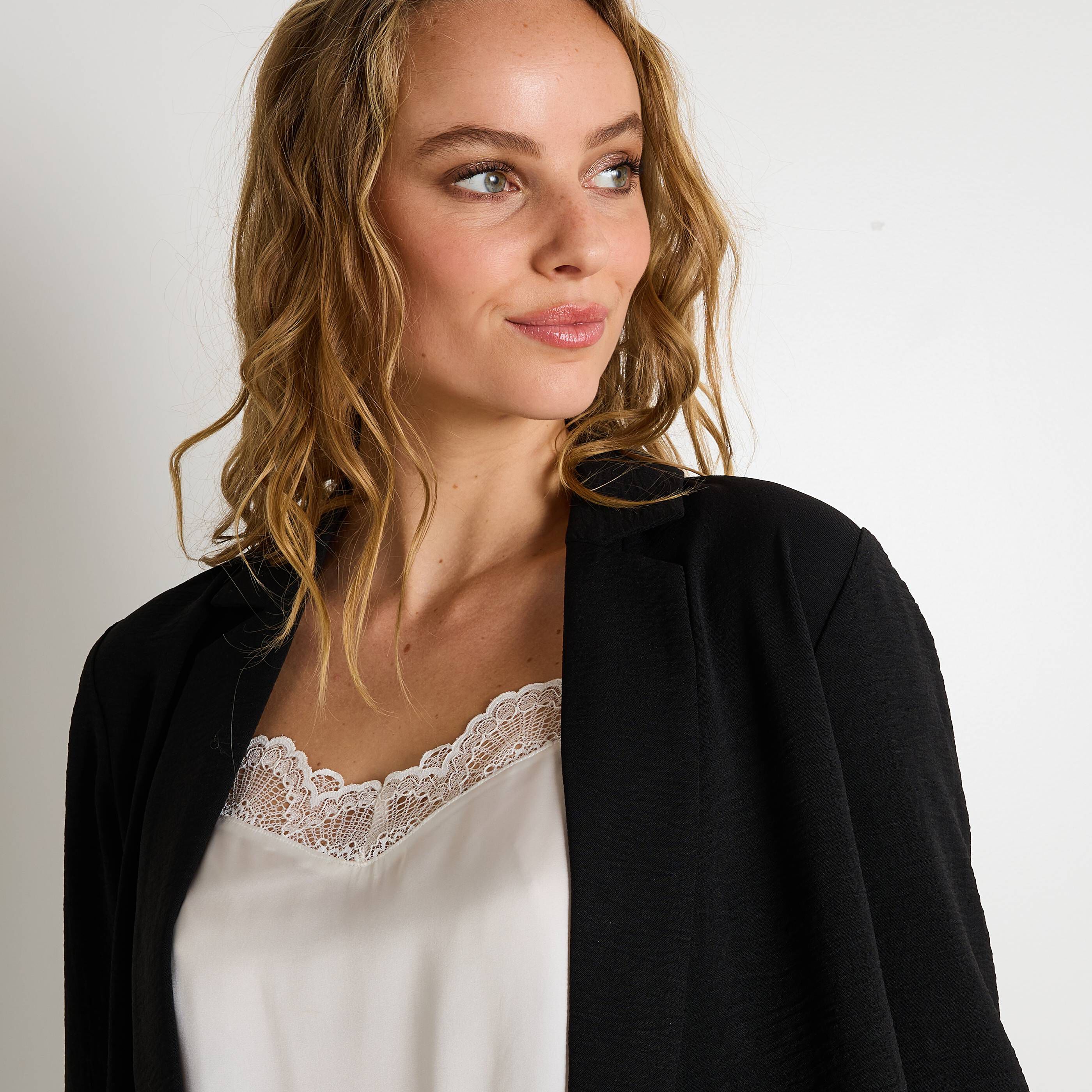 Veste blazer fluide femme