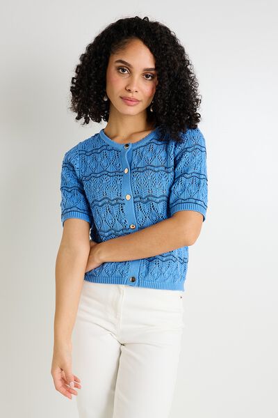 Gilet manches courtes femme