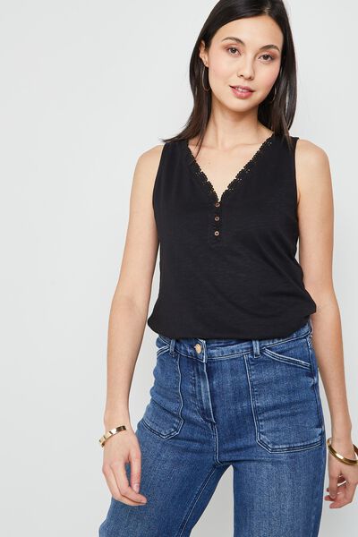 Débardeur uni femme