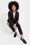 Blouson simili femme