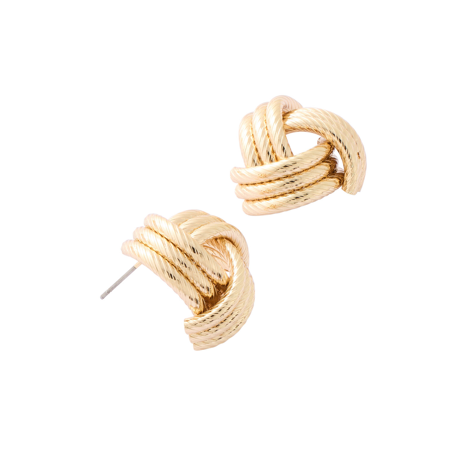 Boucles d'oreilles trois rangs