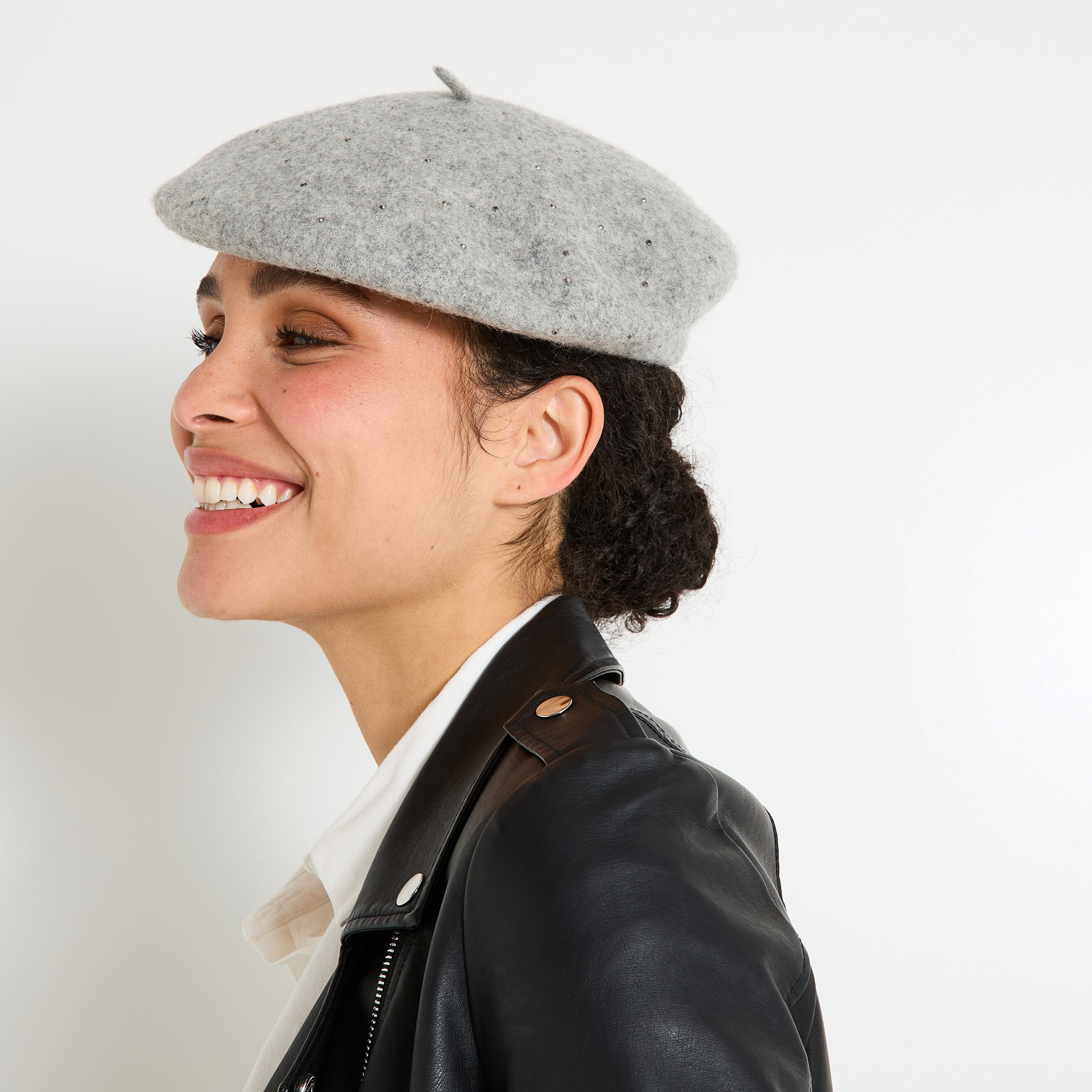 Beret en lainage femme