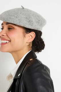 Beret en lainage femme