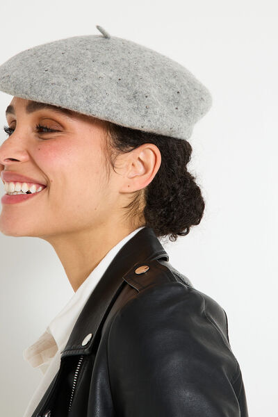 Beret en lainage femme