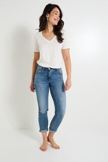 Jean raccourci TOKYO R01 femme