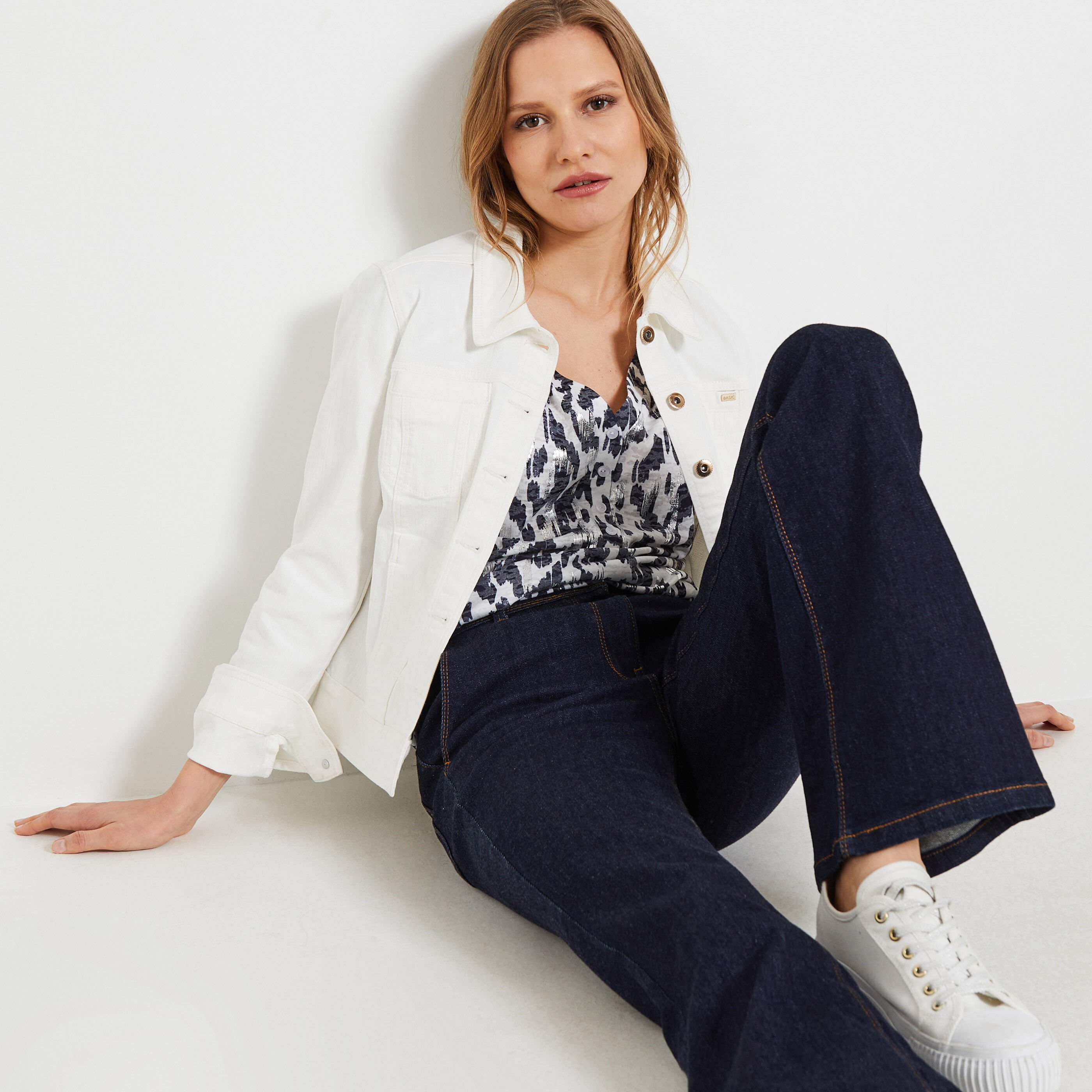 Tshirt imprim&eacute; femme