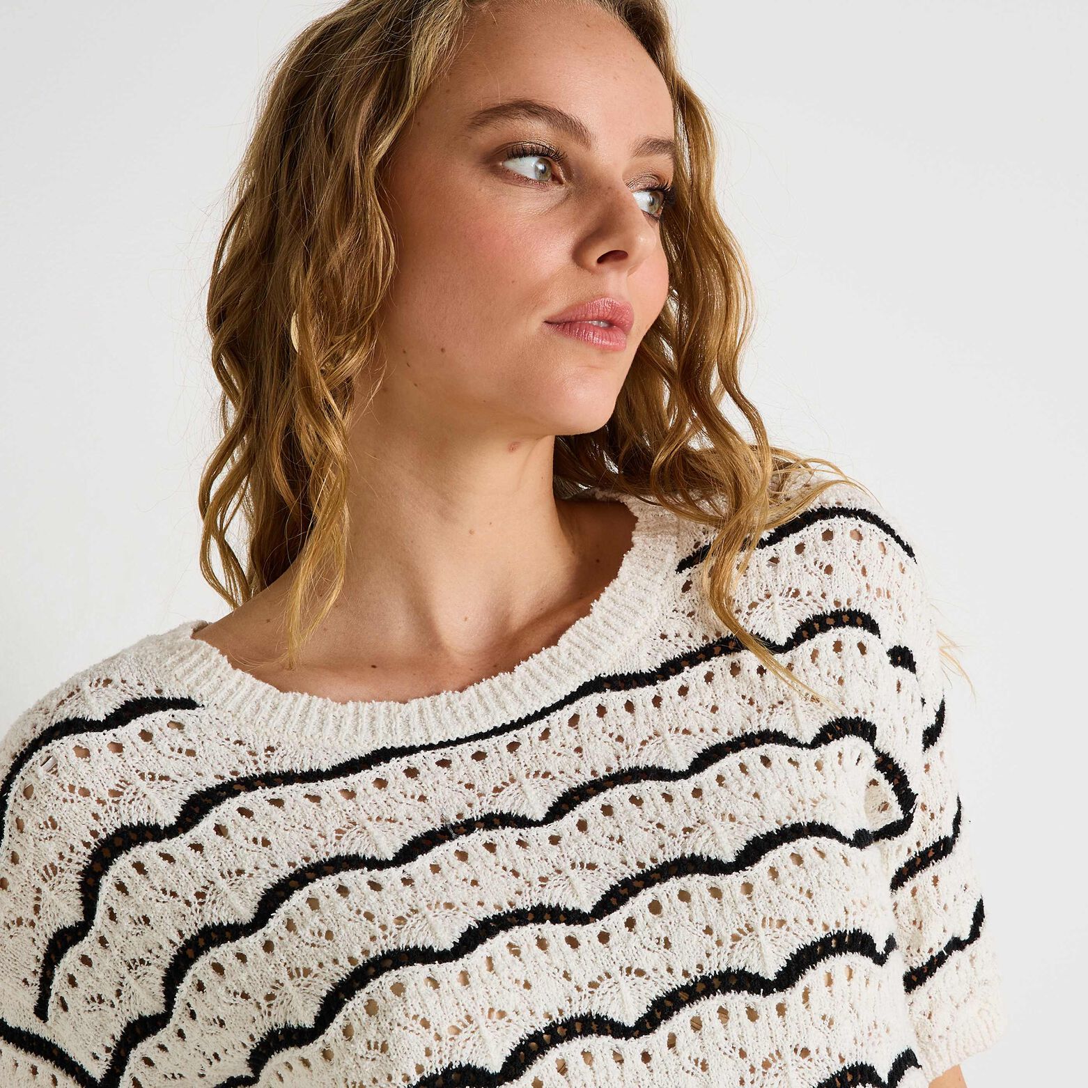 Pull mariniere femme
