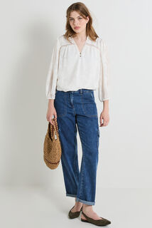 Blouse manches longues femme