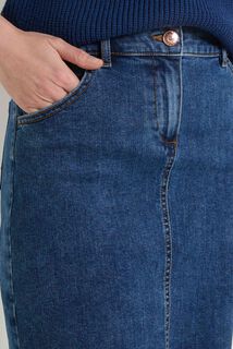 Jupe en denim femme