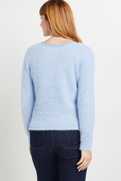 Gilet réversible en maille douce femme