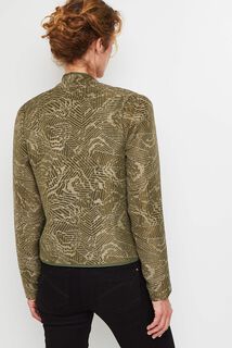 Veste jacquard femme