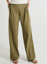 Pantalon large femme