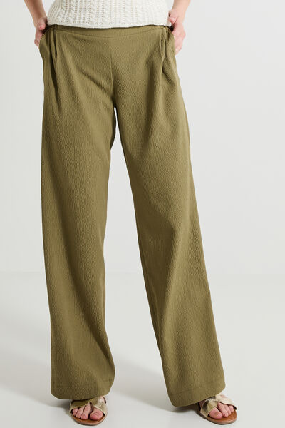 Pantalon large femme