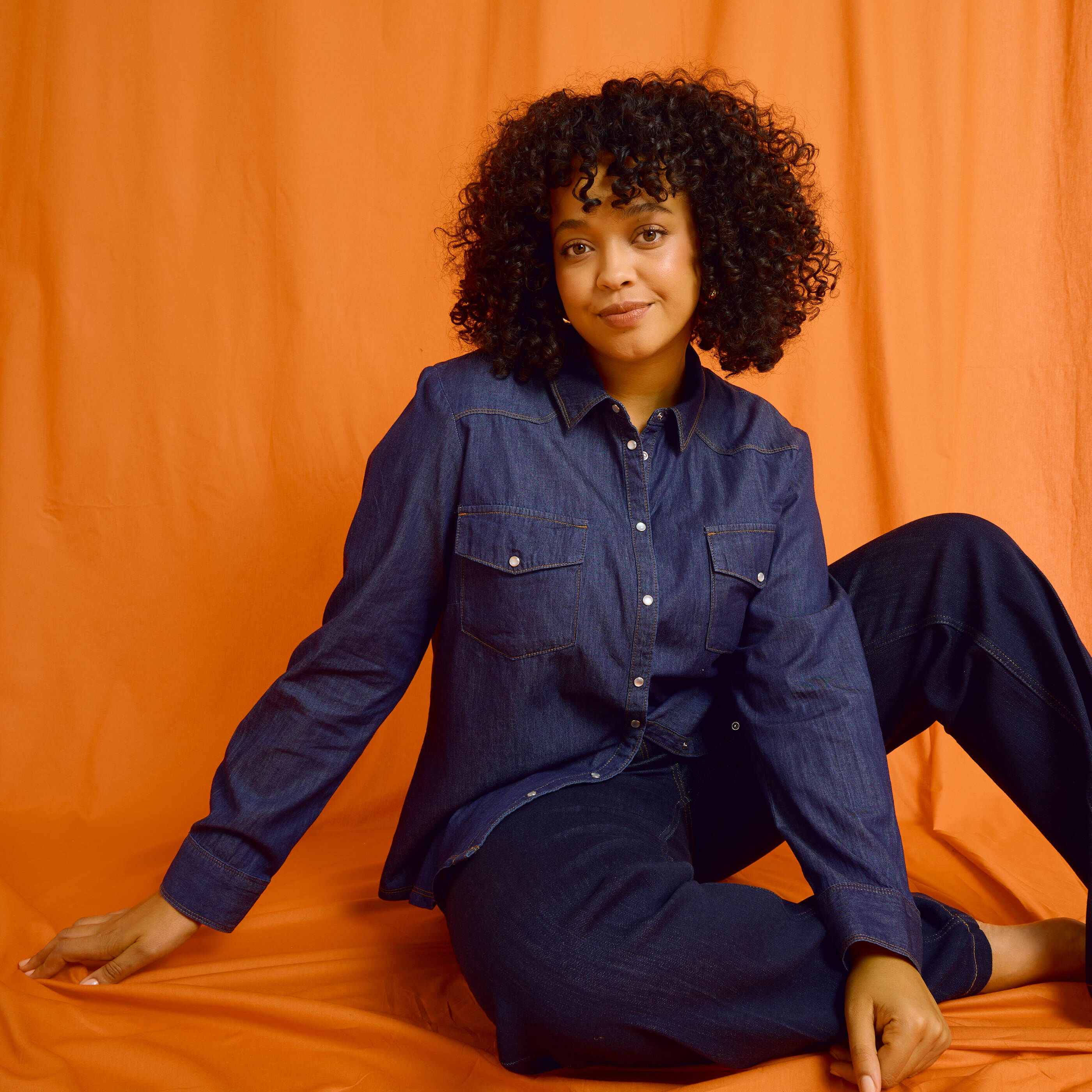 Chemise en jean femme