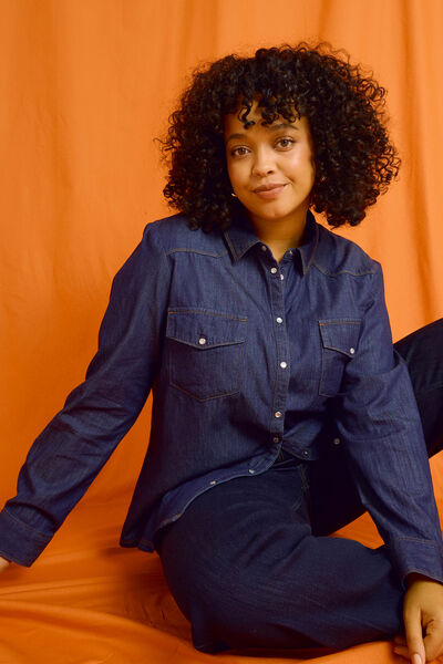 Chemise en jean femme