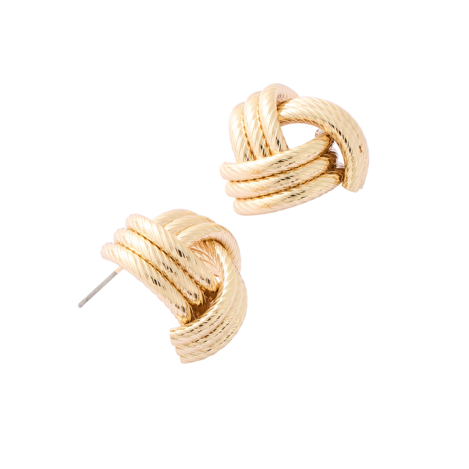 Boucles d'oreilles trois rangs