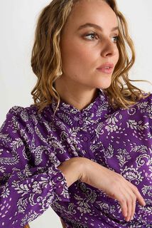 Chemise imprimée femme