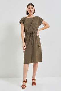 Robe style cargo femme