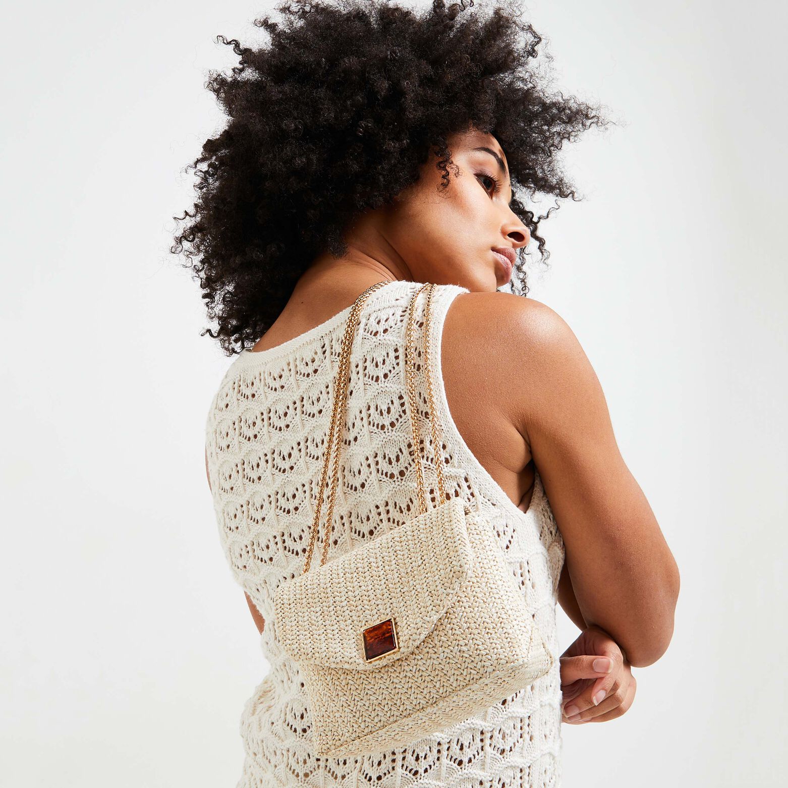 Sac en paille femme