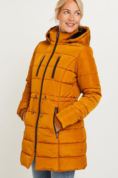 Doudoune à capuche femme