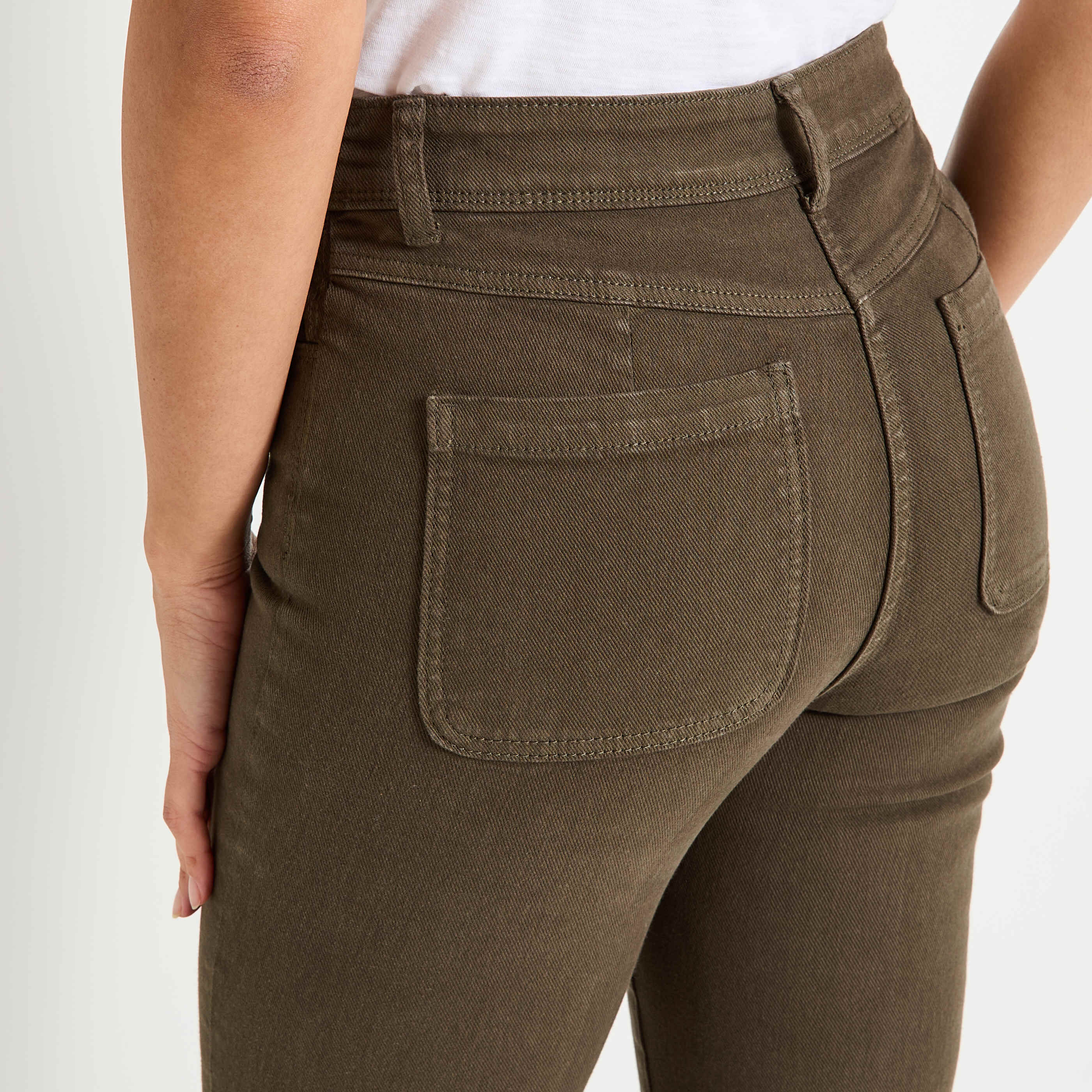 Jean bootcut raccourci TROPEZ RB02 femme