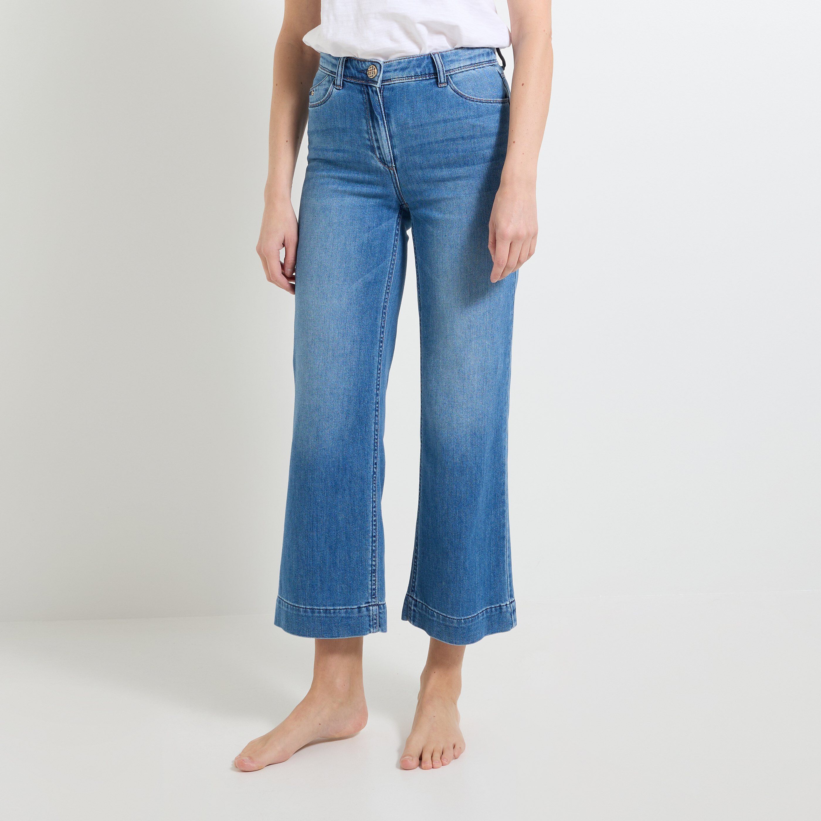 Jean raccourci KANSAS RF02 femme