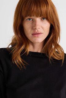 Pull col rond femme