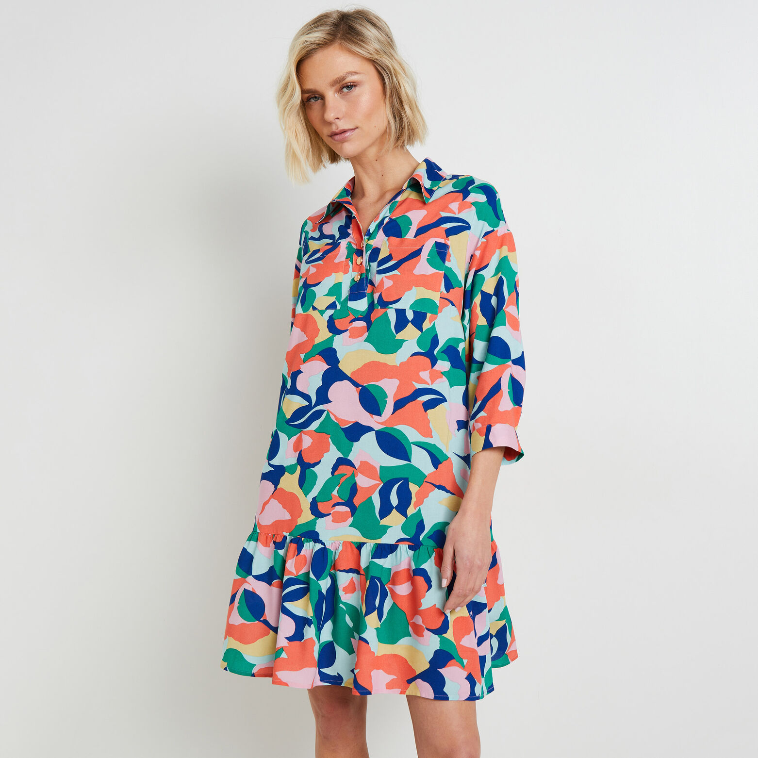 Robe imprimée femme