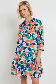 Robe imprimée femme