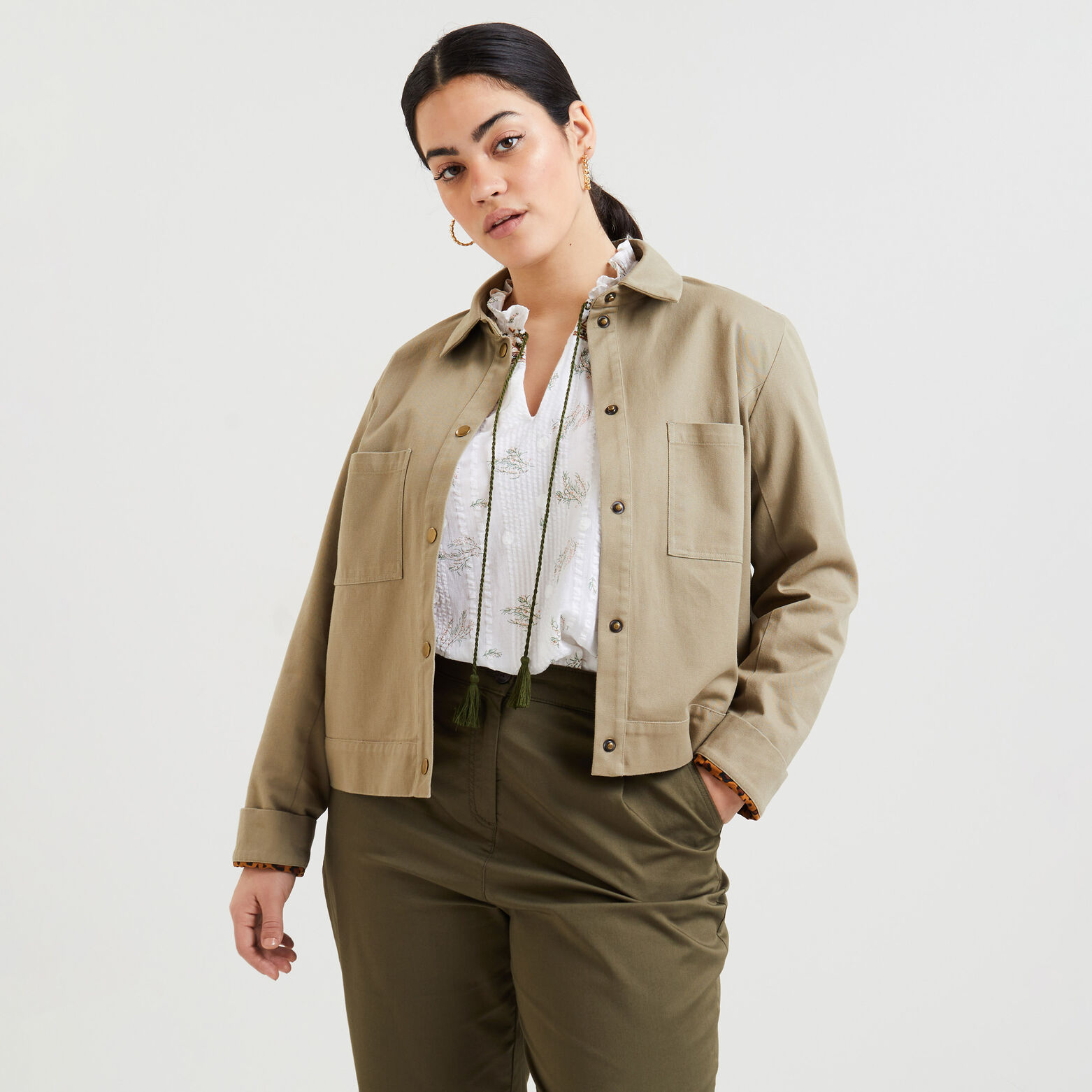 Veste droite femme
