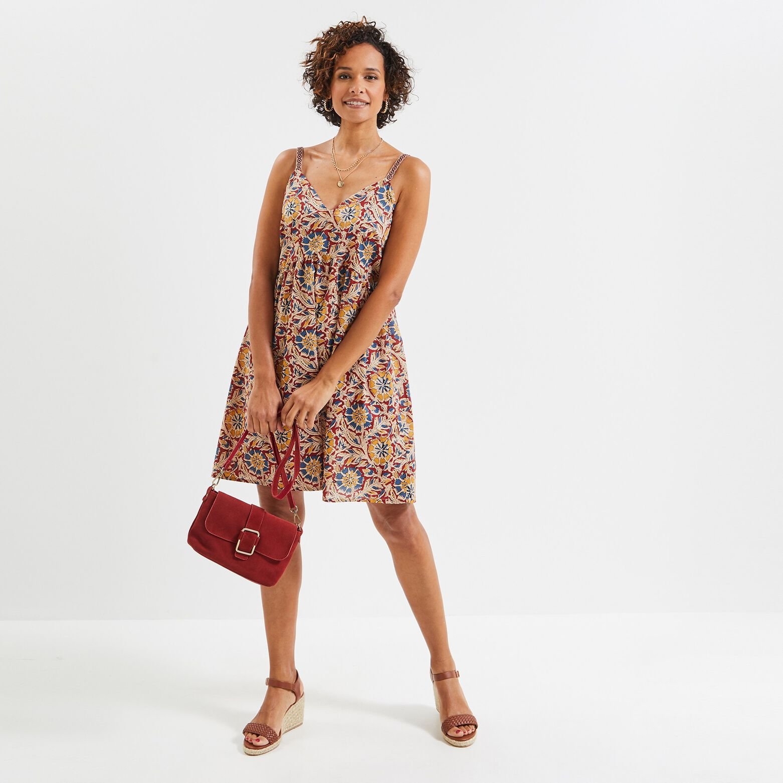 Robe imprimée femme